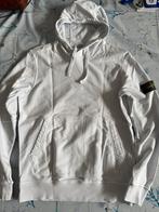 Stone Island Hoodie wit maat L, Ophalen of Verzenden, Zo goed als nieuw, Maat 48/50 (M), Wit