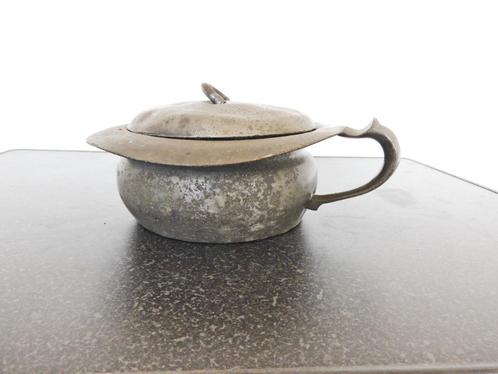 Tinnen po Hendrik Reisiger, Ø25,4 H12,7cm  d330, Antiek en Kunst, Antiek | Tin, Ophalen of Verzenden