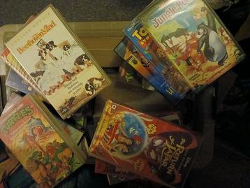 20 VHS tekenfilms  beschikbaar voor biedingen
