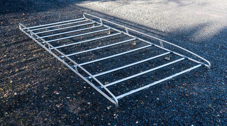 Equinox RVS imperiaal + ladder Mercedes Sprinter L2H2, Auto diversen, Dakdragers, Zo goed als nieuw, Ophalen