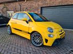 Fiat 500 Abarth 595 2018 suede zeer mooi nl kent 1ste eigena, Auto's, Fiat, Voorwielaandrijving, 145 pk, Stof, Zwart