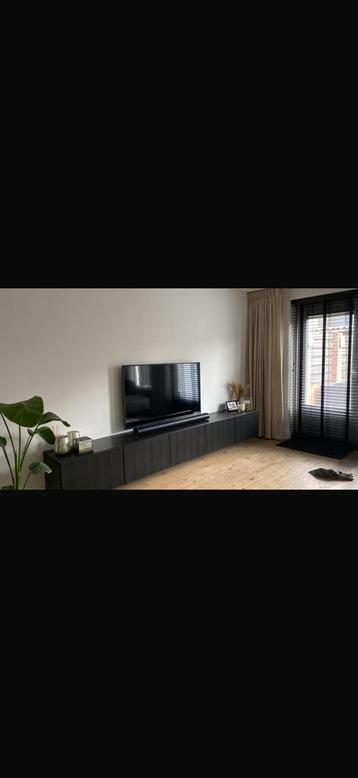IKEA BESTA TV MEUBEL ZWART - afbeelding 4