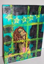 Kunst: Window girl
40x30 cm, Ophalen of Verzenden