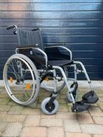 Vermeiren D100 rolstoel met Splash Able2 rolstoeltas, Diversen, Handbewogen rolstoel, Zo goed als nieuw, Inklapbaar, Ophalen