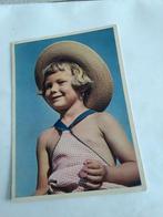 MEISJE. MET ZONNEHOED, Verzamelen, Ansichtkaarten | Themakaarten, Ophalen of Verzenden, Voor 1920, Kinderen