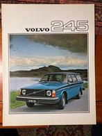 Oude folder brochure Volvo 245, Boeken, Ophalen of Verzenden, Zo goed als nieuw, Volvo