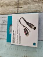 Din to rca kabel, Ophalen of Verzenden, Nieuw, Minder dan 2 meter, Luidsprekerkabel