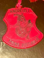 Carnavalsonderscheiding Prins Justianus, Ophalen of Verzenden, Overige materialen, Nederland