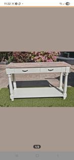 Sidetable met lades, Huis en Inrichting, Tafels | Sidetables, Gebruikt, 100 tot 150 cm, Ophalen of Verzenden, Landelijk