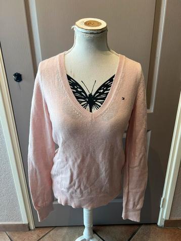 Tommy Hilfiger Essential V-hals Trui maat: m  Pullover trui beschikbaar voor biedingen
