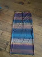 Veelkleurige kokerrok van Zara, maat L, Bruin, Zara, Maat 42/44 (L), Ophalen of Verzenden