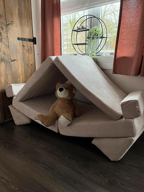 Geweldige speelbank!! Nu 2 op voorraad!! Beige en cognac!, Kinderen en Baby's, Kinderkamer | Inrichting en Decoratie, Nieuw, Kleed of Kussen