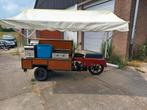 Foodtruck brombakfiets, Ophalen
