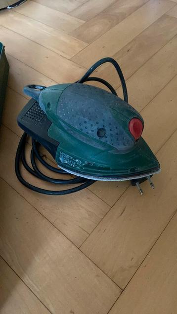 Bosch schuurmachine PSM 80 Delta met koffer en schuurpapier beschikbaar voor biedingen