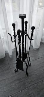 Gietijzeren Haardstel - Klassiek Design, Ophalen, Gebruikt, Vrijstaande haard, Houthaard