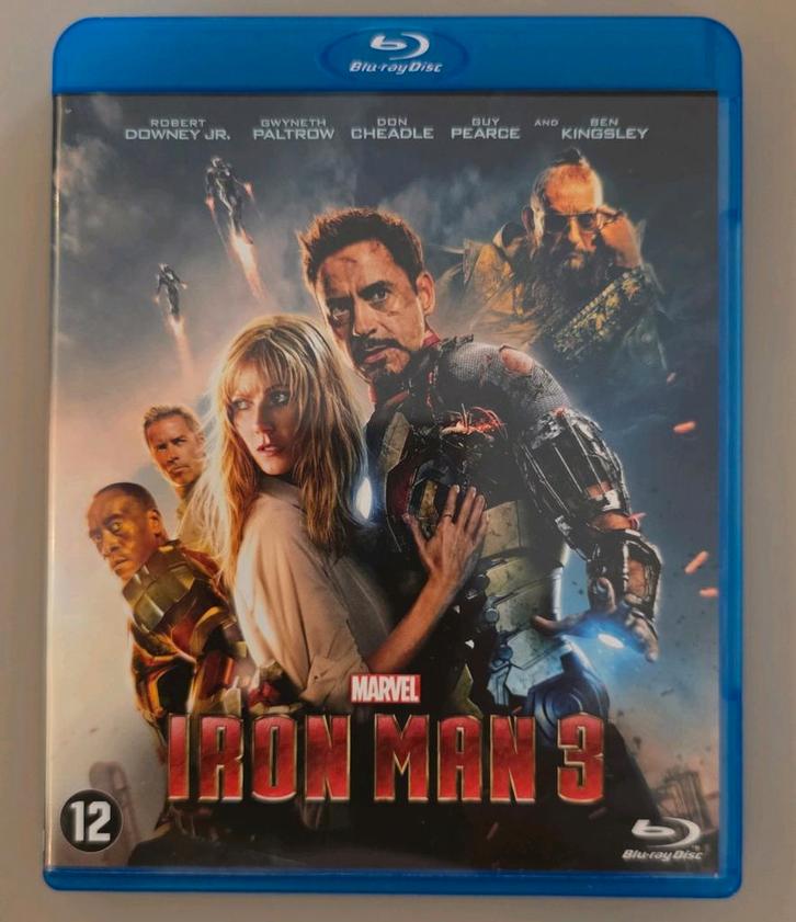 Iron Man 3 - Blu-ray editie, Cd's en Dvd's, Blu-ray, Zo goed als nieuw, Actie, Ophalen of Verzenden