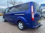 Ford Transit Custom Tourneo 2.0 TDCI L2 H1 Titanium 9persoon, Auto's, Voorwielaandrijving, Gebruikt, 2124 kg, Blauw