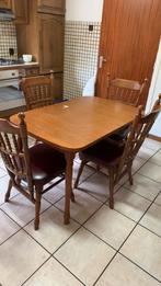 Eethoek retro vintage, Huis en Inrichting, Complete eetkamers, Ophalen, Zo goed als nieuw, 4 tot 6 stoelen