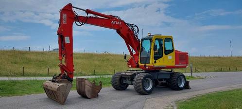 Atlas 1404 mobile kraan (BJ1998) met kenteken 1404, Zakelijke goederen, Machines en Bouw | Kranen en Graafmachines, Graafmachine