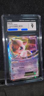 CGC 9 - Mew #46 (2012 Pokemon Dragons Exalted), Ophalen of Verzenden, Zo goed als nieuw, Losse kaart