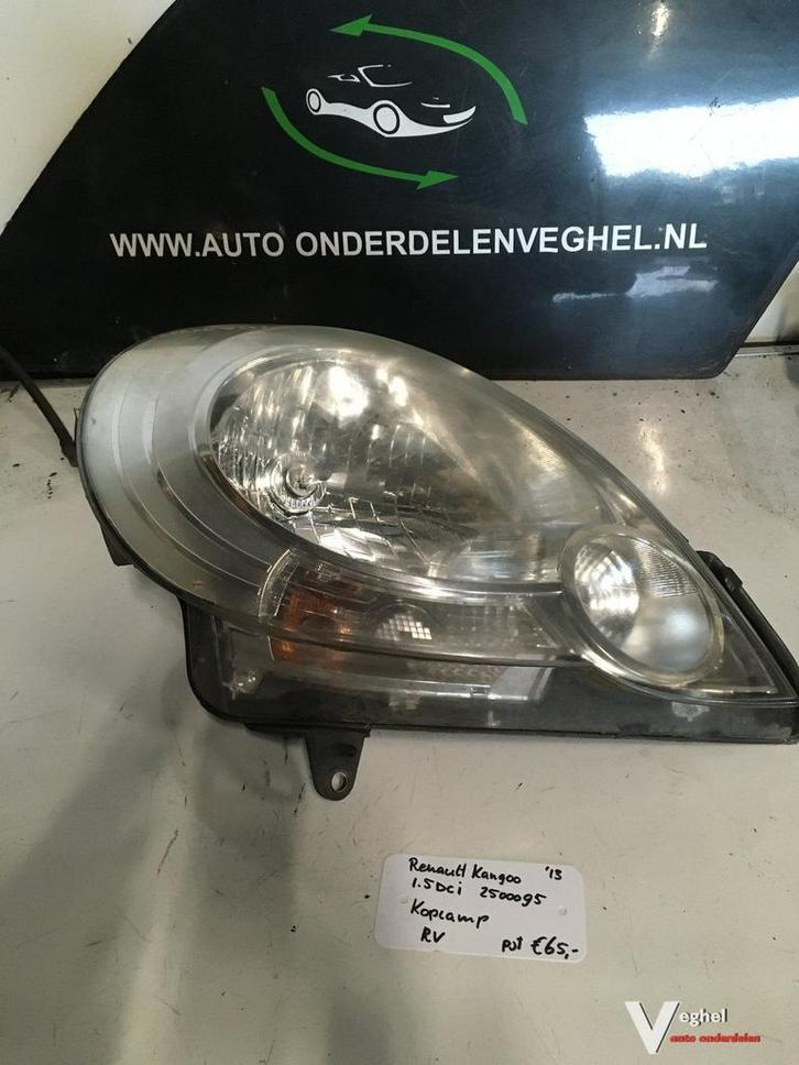 Renault Kangoo 1.5 dci 2500095 Koplamp Rechtsvoor, Auto-onderdelen, Verlichting, Gebruikt, Ophalen of Verzenden