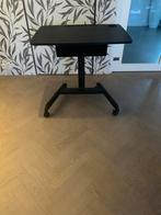 Verstelbare Laptoptafel / Bijzettafel - Zwart, Ophalen, Zo goed als nieuw, In hoogte verstelbaar