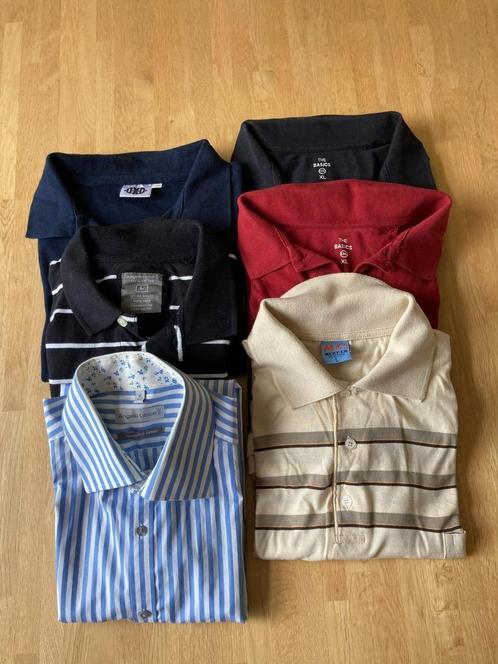 diverse 100 % katoenen polo maat xl en l en M bijna gratis, Kleding | Heren, Polo's, Zo goed als nieuw, Maat 52/54 (L), Overige kleuren