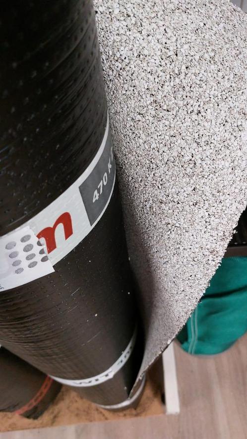 Dakleer Lascogum  met mineraal wit afwerking 5 x 1 € 55,-, Doe-het-zelf en Verbouw, Dakpannen en Dakbedekking, Zo goed als nieuw