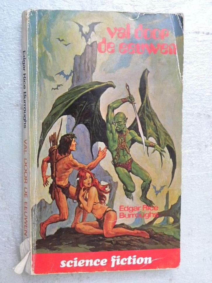 Val door de eeuwen, Edgar Rice Burrouhgs, Boeken, Fantasy, Gelezen, Ophalen of Verzenden