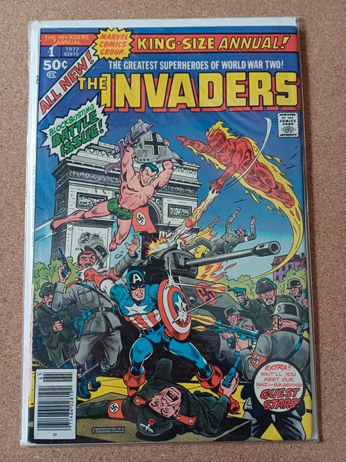 Marvel Comics. Invaders annual 1
(1977), Boeken, Strips | Comics, Eén comic, Amerika, Ophalen of Verzenden