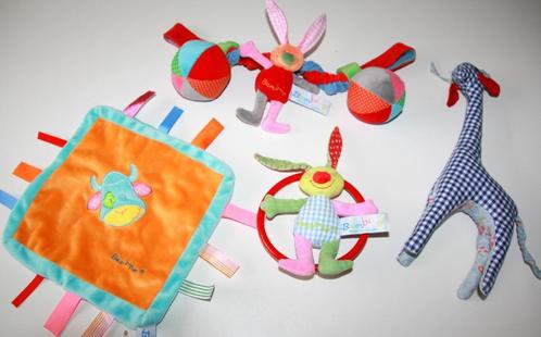Bambino & Global Affair wagenspanner rammelaar tutdoek giraf, Kinderen en Baby's, Speelgoed | Babyspeelgoed, Zo goed als nieuw
