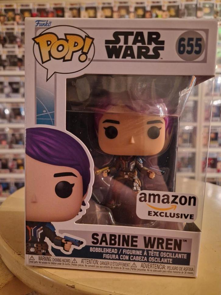 Funko Sabine Wren 655 Amazon Exclusive, Verzamelen, Poppetjes en Figuurtjes, Nieuw, Ophalen of Verzenden