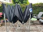 Originele E-Zup Eclips 3x3 met tranporthoes, zwart dek, Ophalen, Gebruikt, Opvouwbaar, Partytent