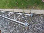 vakwerkmast  3 x 6 mtr + topbuis  1 mtr, Telecommunicatie, Antennes en Masten, Ophalen, B, Gebruikt, Mast