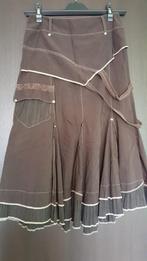 Femmes Je Vous Aime Rok, Ophalen, Bruin, Zo goed als nieuw, Maat 34 (XS) of kleiner