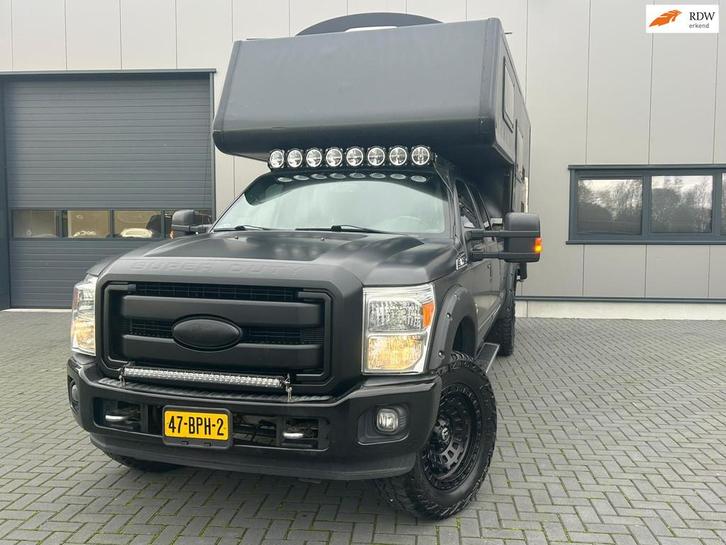 Ford USA F 350 Overland expeditie camper, Caravans en Kamperen, Campers, Bedrijf, tot en met 4, Ford, Diesel, Automaat, Airconditioning