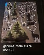 Clearstamps Kerst & Natuur - Gebruikt NRG3, Ophalen of Verzenden, Gebruikt, Clearstamp