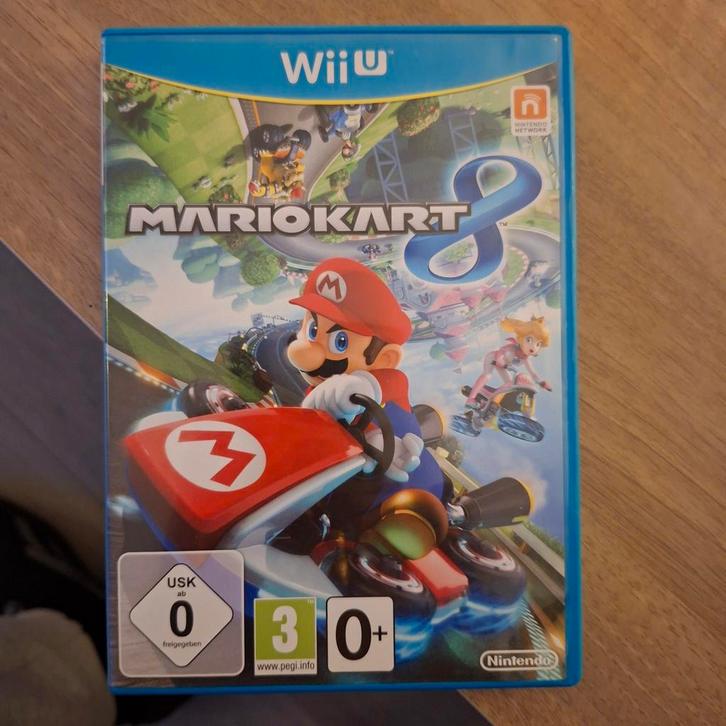 Mario Kart 8 - Wii U zeer goede staat, Spelcomputers en Games, Games | Nintendo Wii, Zo goed als nieuw, Racen en Vliegen, 1 speler