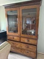 MOOIE FRANSE ANTIEKE VITRINE KAST, Ophalen