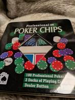 Poker chips, Drie of vier spelers, Ophalen of Verzenden, Zo goed als nieuw, Hasbro Gaming