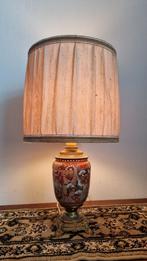 Schemerlamp Vintage uniek object, Huis en Inrichting, Lampen | Tafellampen, Vintage koper aziatisch, Gebruikt, Ophalen of Verzenden