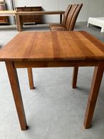 Klein vierkant tafeltje 75 cm, Ophalen, Gebruikt, Vierkant, 50 tot 100 cm