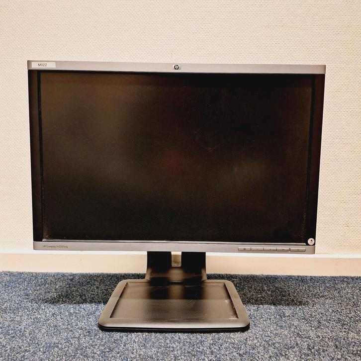 HP Compaq LA2205wg | 22" LCD Monitor | DVI | VGA | Compleet, Computers en Software, Monitoren, Gebruikt, 60 Hz of minder, DisplayPort