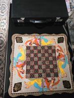 Khatamkari Backgammon & Schaakbord met Marmeren Stukken, Ophalen