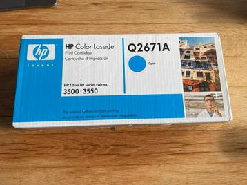 HP 309a cyaan Toner Cartridge - LaserJet 3500/3550 beschikbaar voor biedingen
