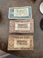 3x Zilverbon gulden biljetten 1938, Ophalen of Verzenden