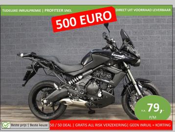 KAWASAKI VERSYS 650 ABS (bj 2012) Full Black A2 35kw mogelk beschikbaar voor biedingen