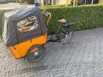 Elektrische Bakfiets Vogue met Huif, Fietsen en Brommers, Fietsen | Bakfietsen, Ophalen of Verzenden, Gebruikt, 4 kinderen of meer