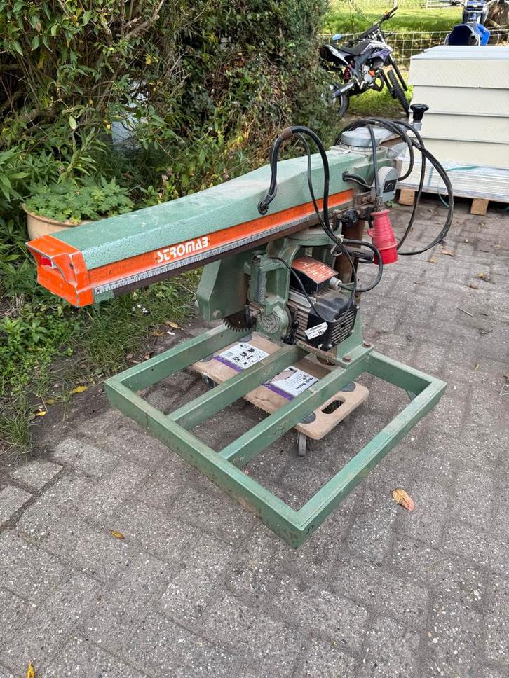 Stromab Radiaalzaag - Krachtige Houtbewerking, Doe-het-zelf en Verbouw, Gereedschap | Zaagmachines, Gebruikt, Cirkelzaag, 1200 watt of meer