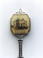 Lepeltje Rossum Gemeentehuis Emaille verzilverd, Ophalen of Verzenden